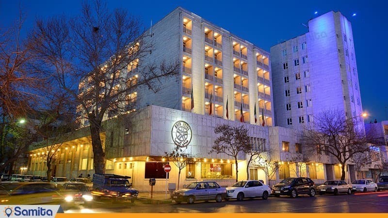 نمای ساختمان هتل آسیا مشهد