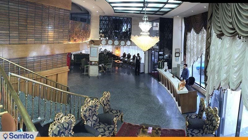 لابی هتل شارستان مشهد